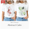 Комплект 2 Тениски Abstract Calm