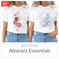 Комплект 2 Тениски Abstract Essentials