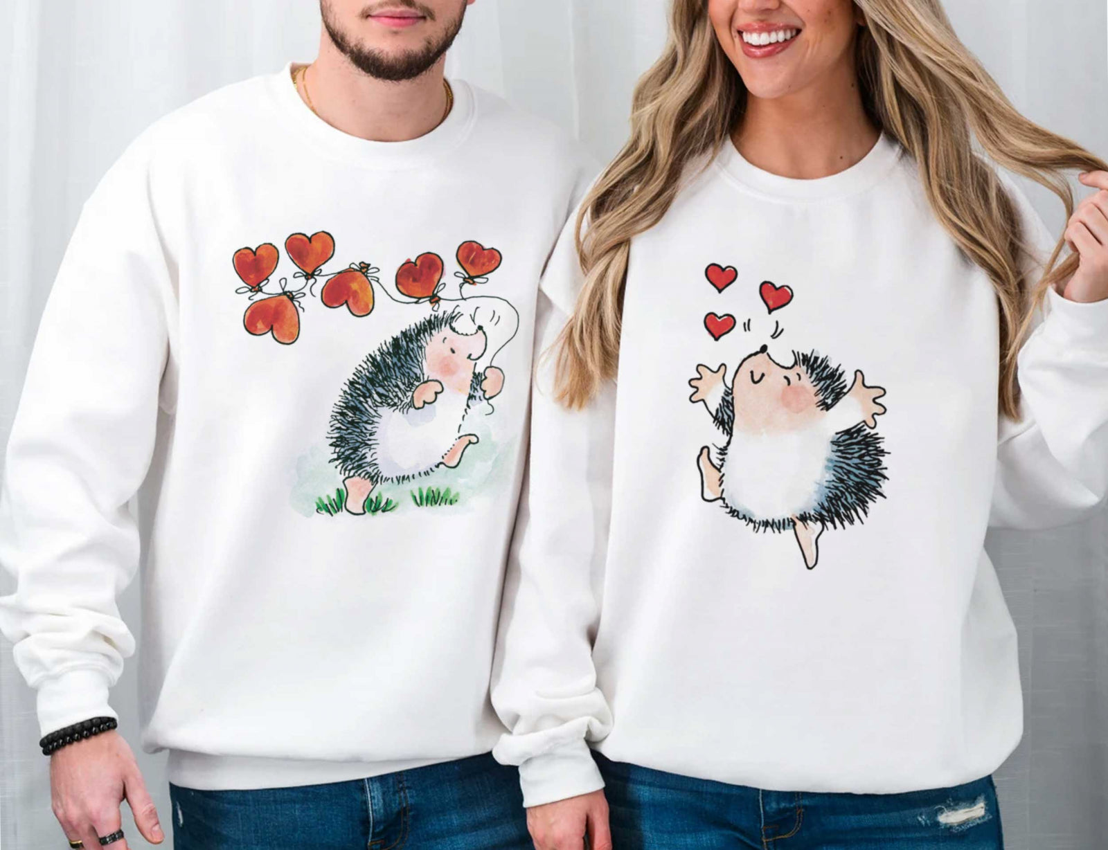 Блузи Двойка Hedgehog Love