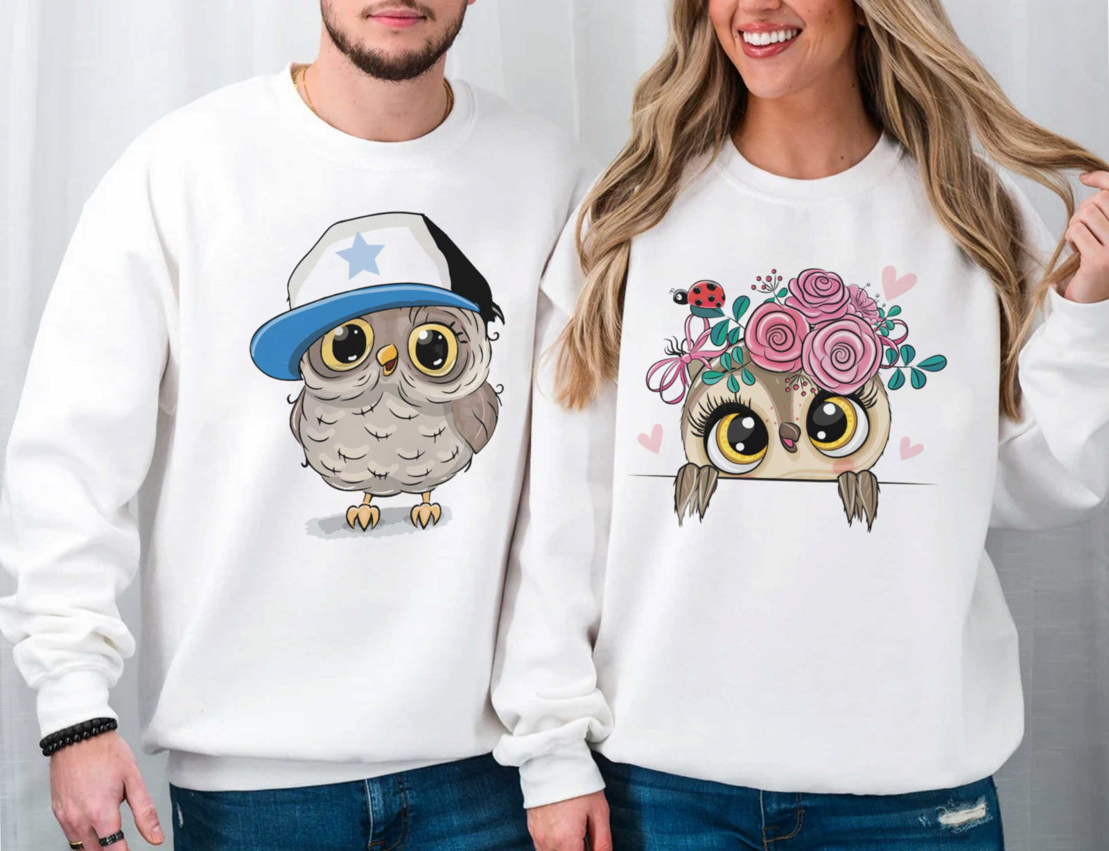 Блузи Двойка Blue Owls