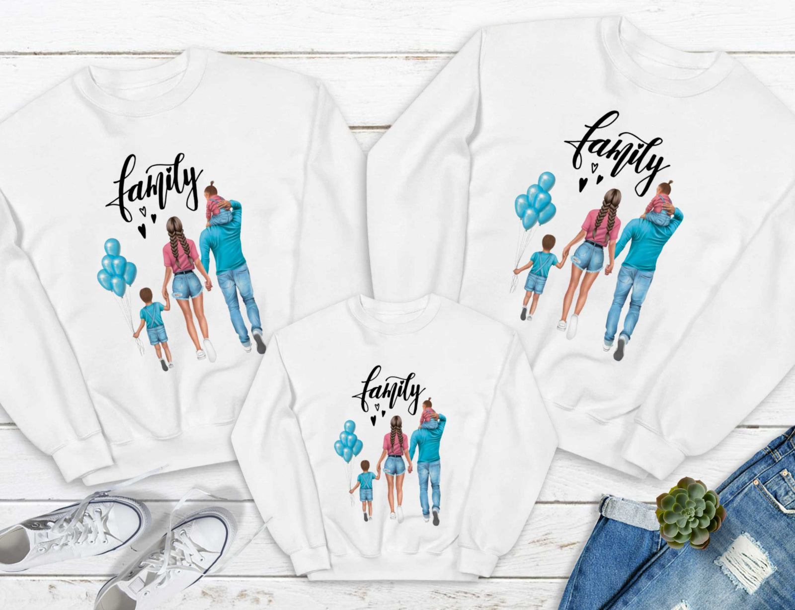 Блузи Семейство Blue Family