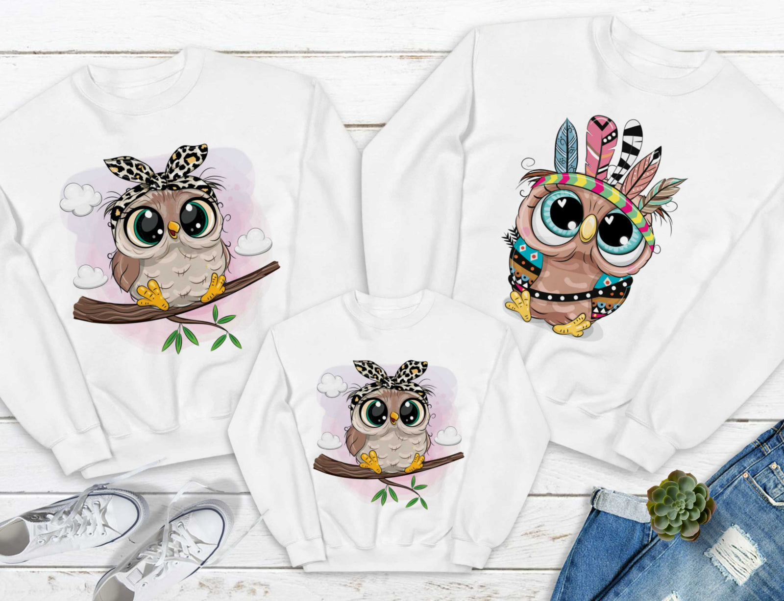 Блузи Семейство Wild Owls Girl