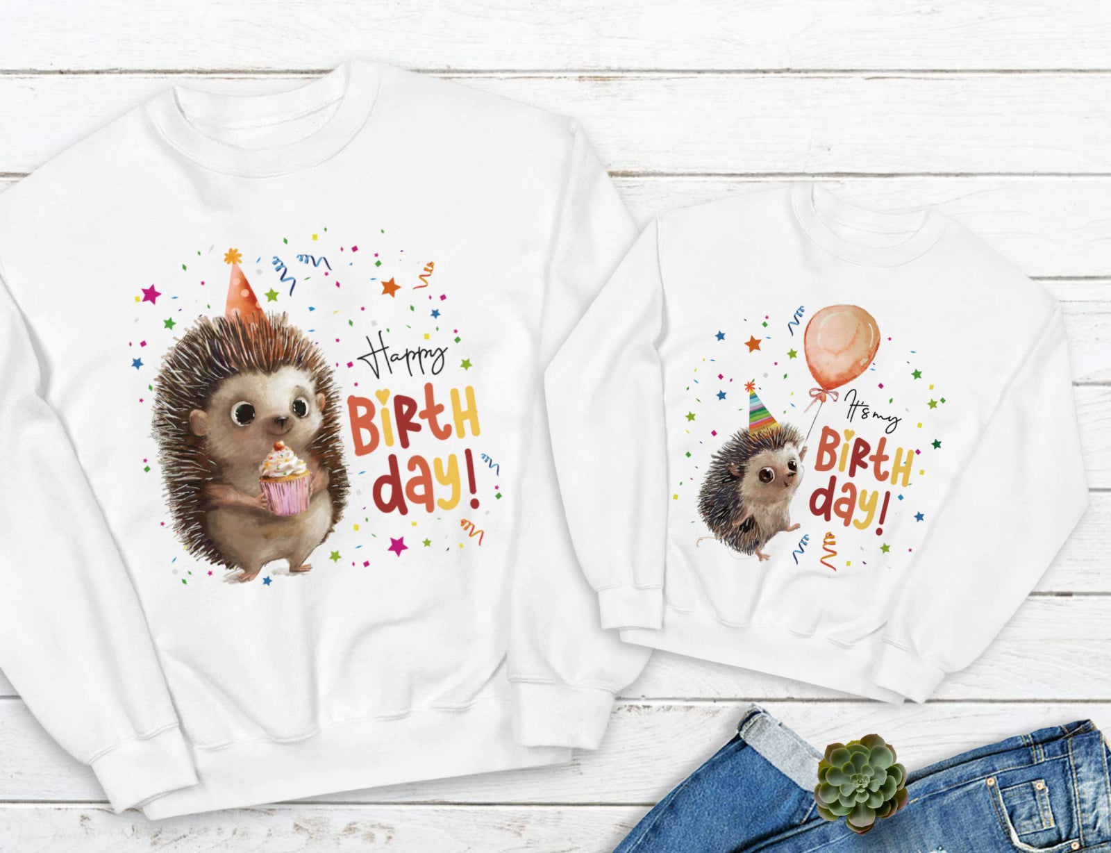 Блузи Мама и дете Birthday Hogs