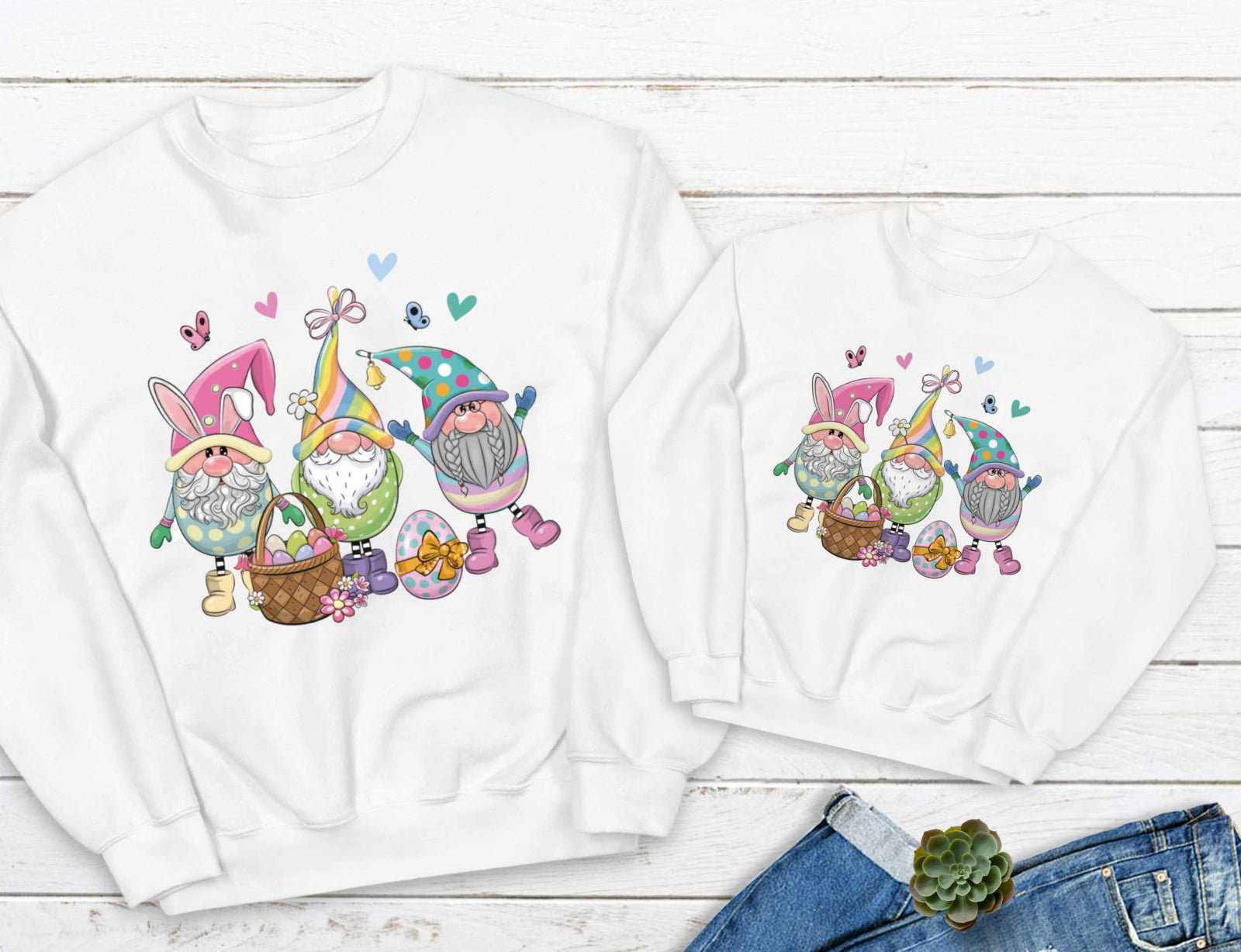 Блузи Мама и дете Easter Gnomes