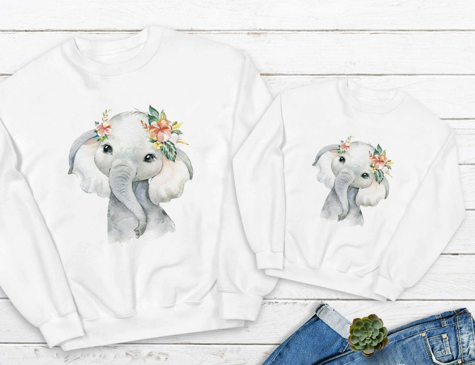 Блузи Мама и дете Elephant Kid