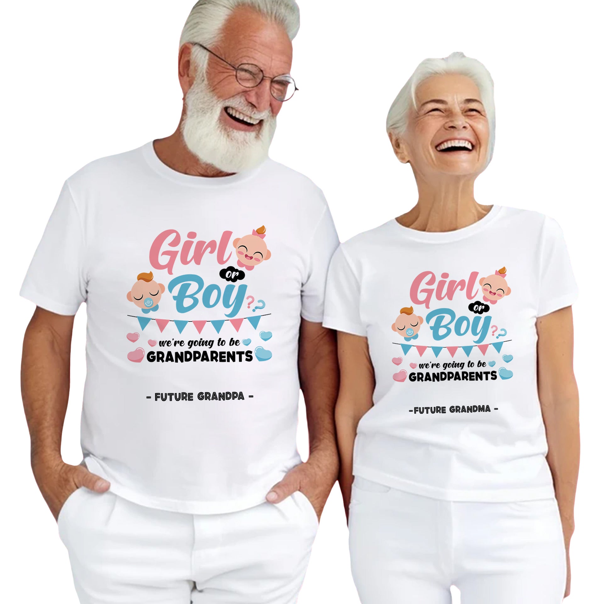 Комплект Двойка Girl or Boy Grandparents