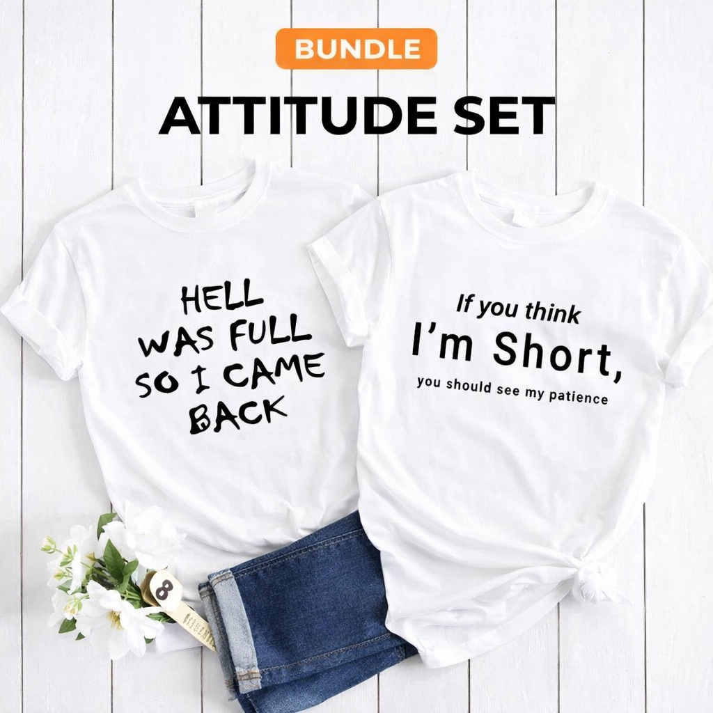 Комплект 2 Тениски Attitude Комплект