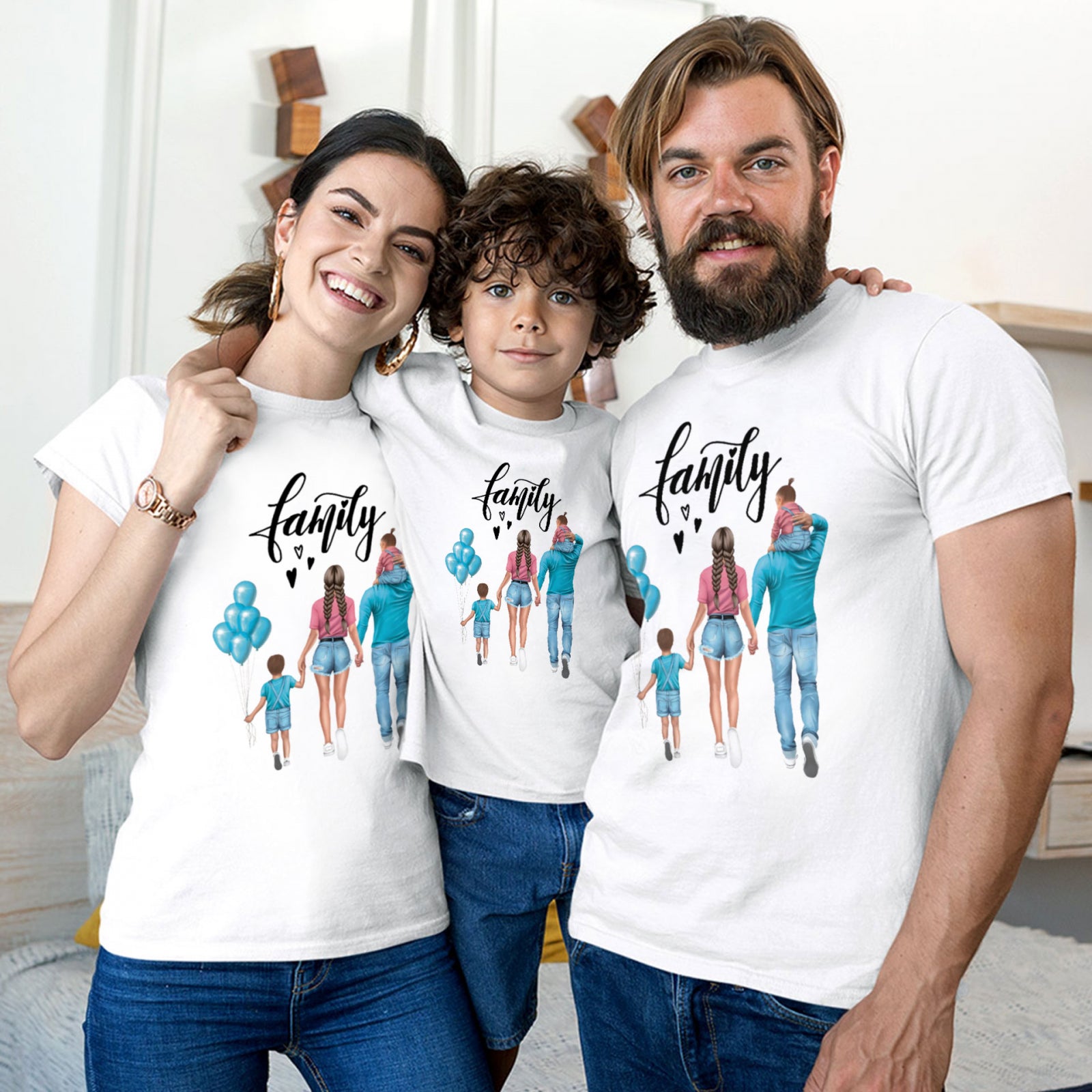 Комплект Семейство Blue Family