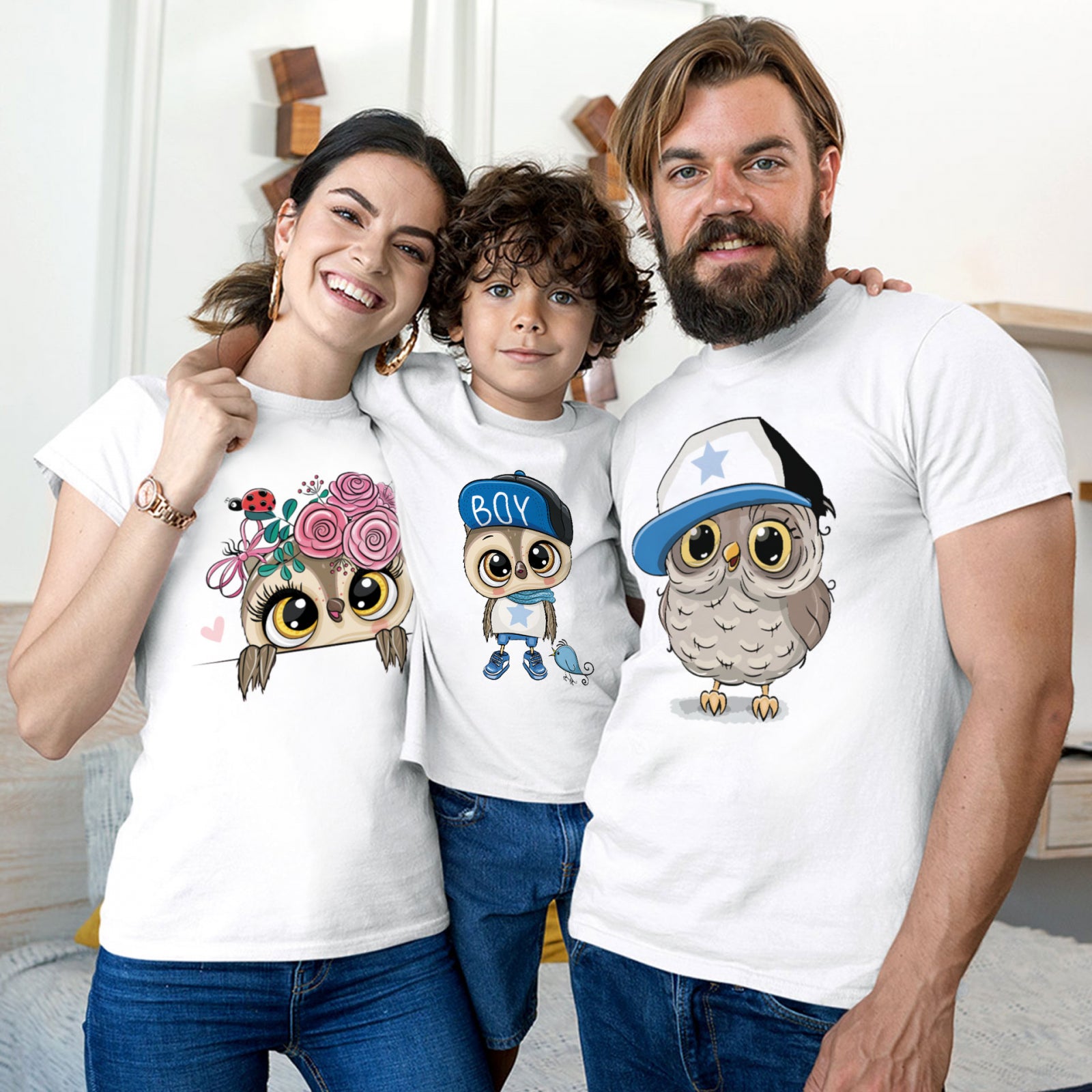 Комплект Семейство Blue Owls