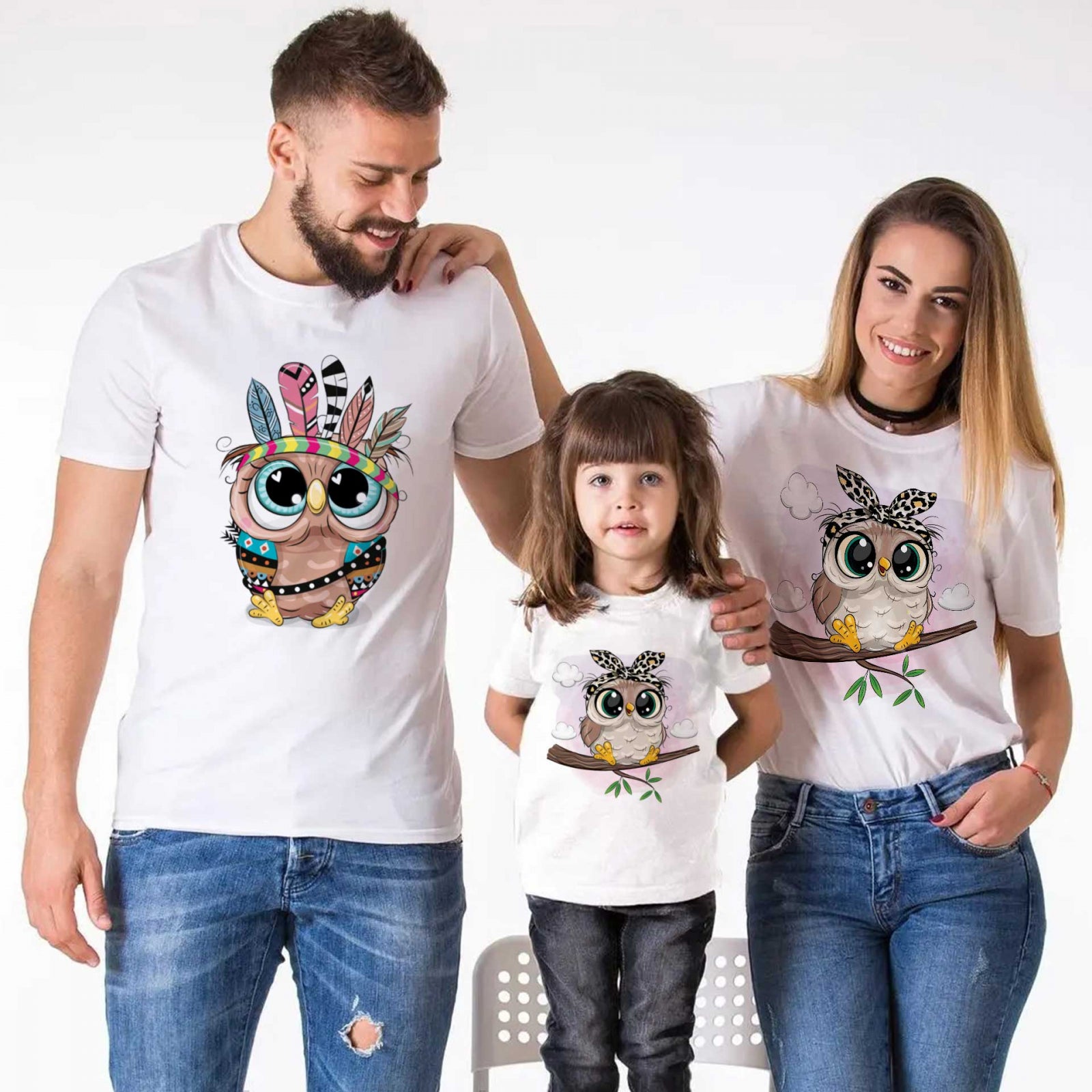 Комплект Семейство Wild Owls Girl