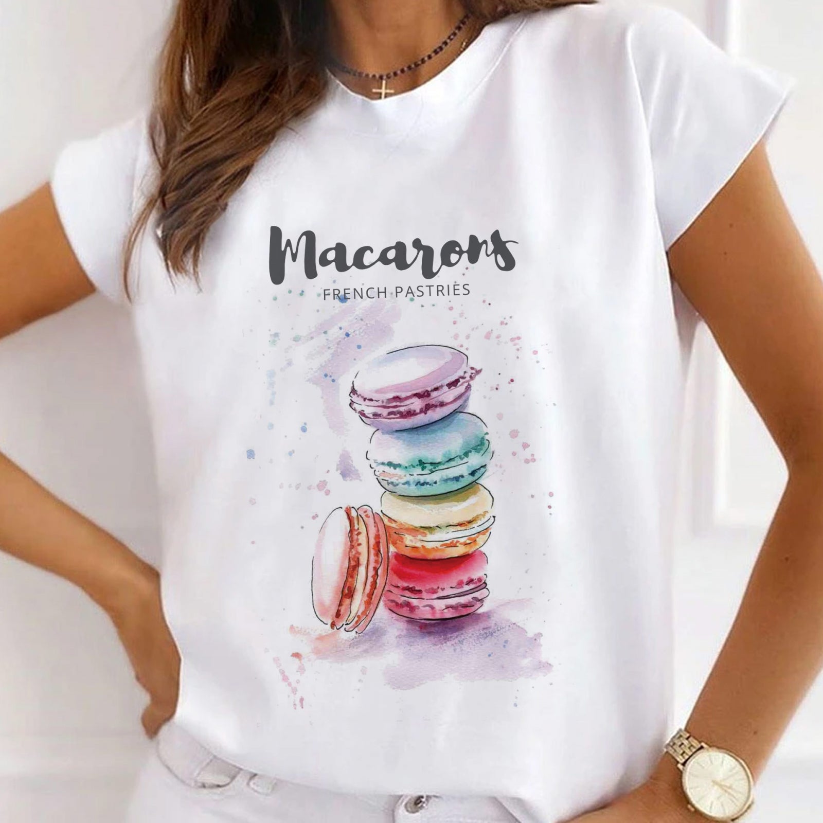 Тениска Macarons