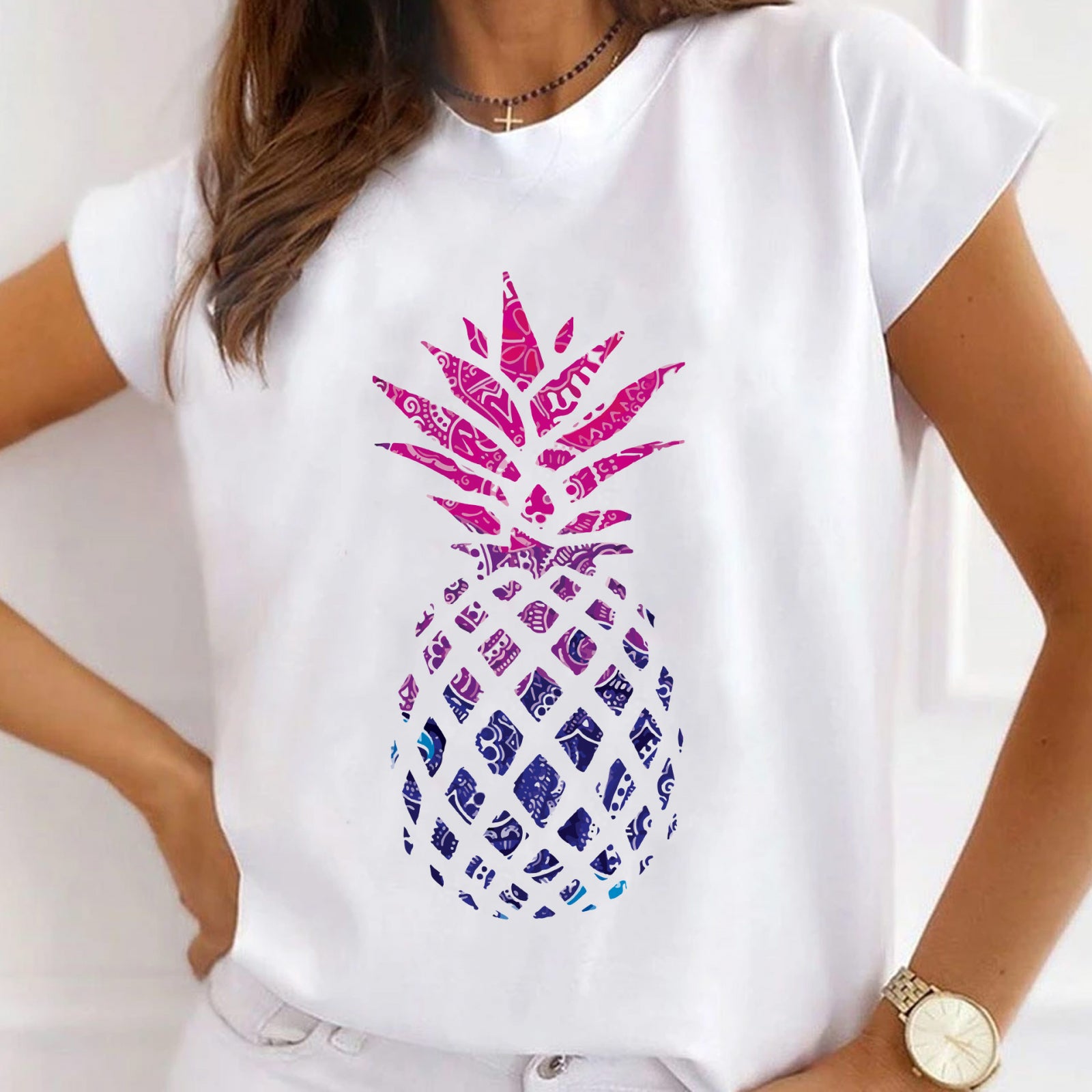 Тениска Pink Ananas