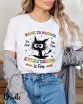 Тениска Relaxed Fit Back To School