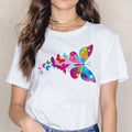 Тениска Colorful Butterflies