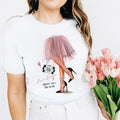 Тениска Pink Skirt