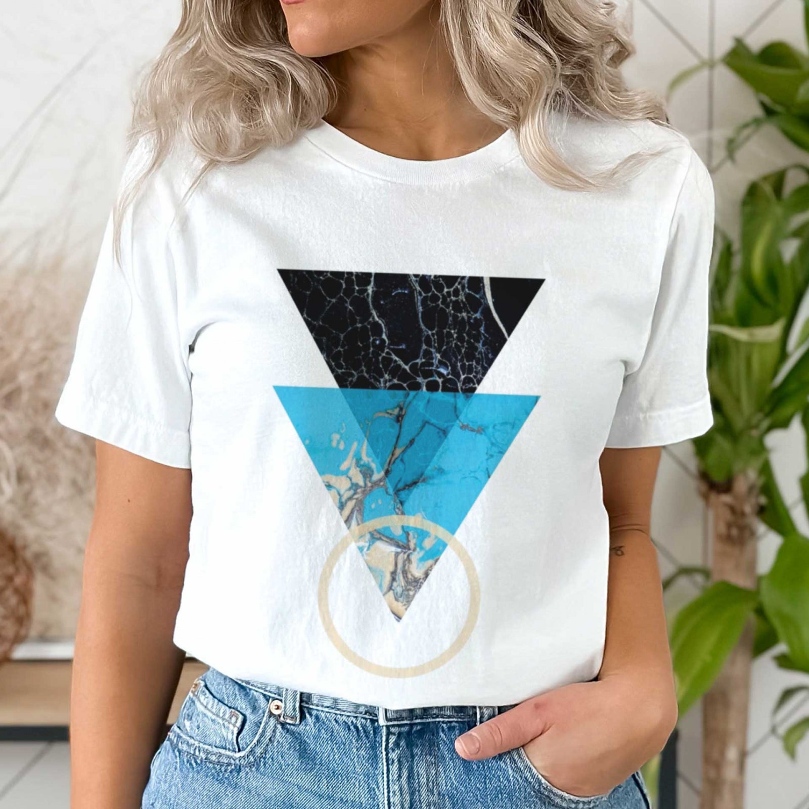 Тениска Blue Triangle