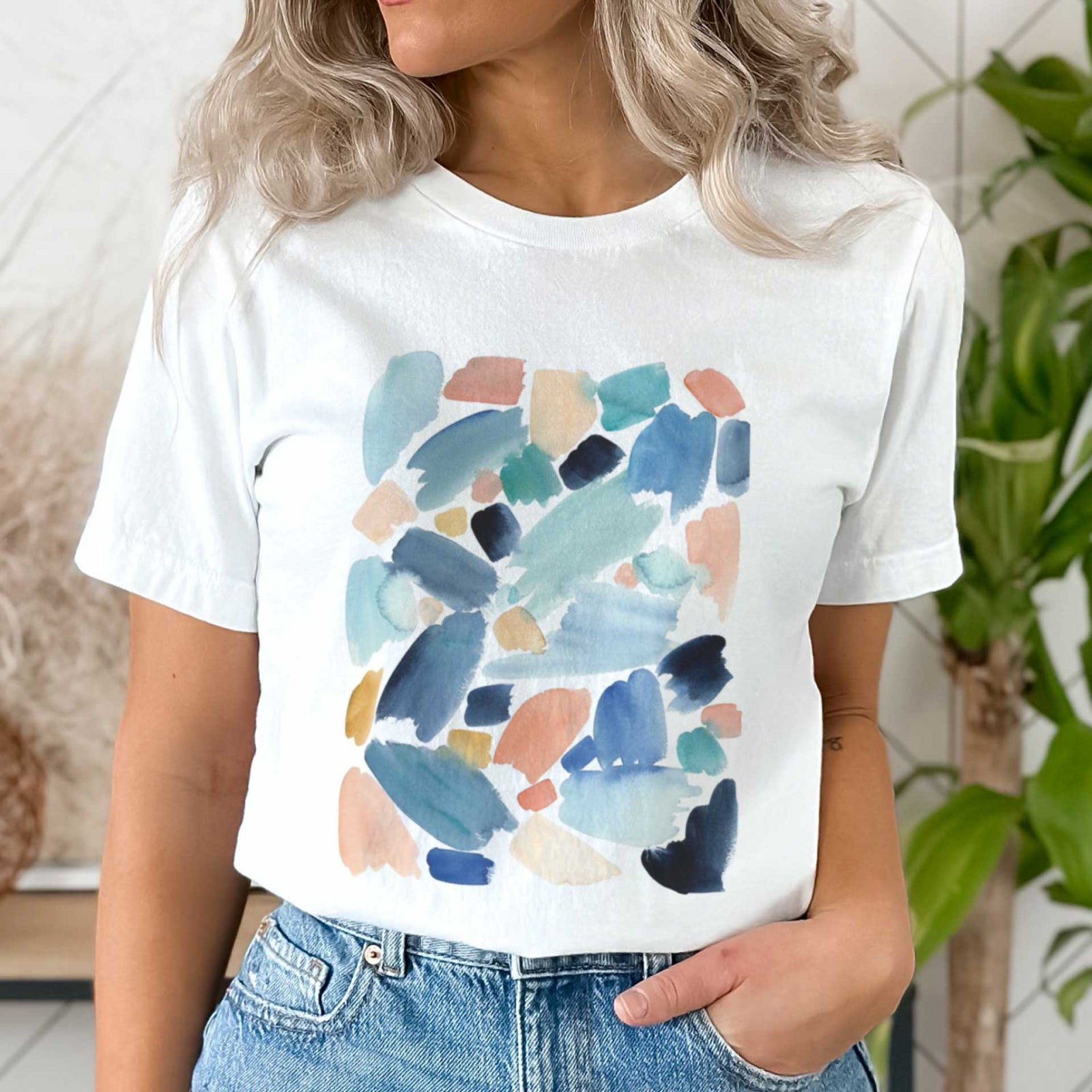 Тениска Brush Strokes