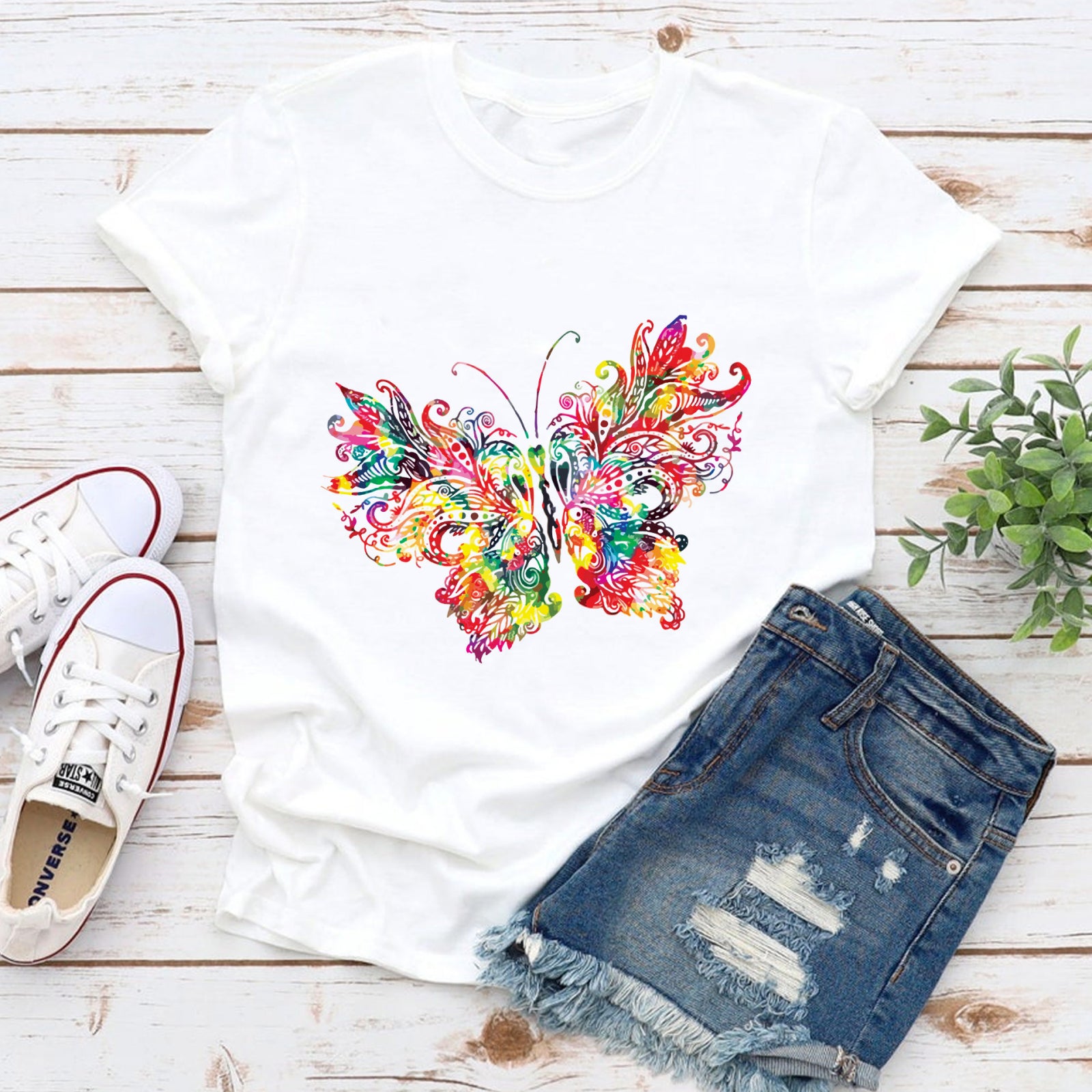 Тениска Bright Butterfly