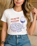 Тениска Pizza and Wine