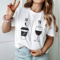 Тениска Coffee and Wine
