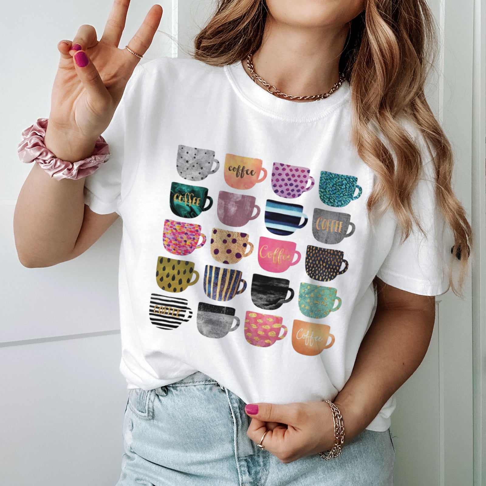 Тениска Coffee Cups