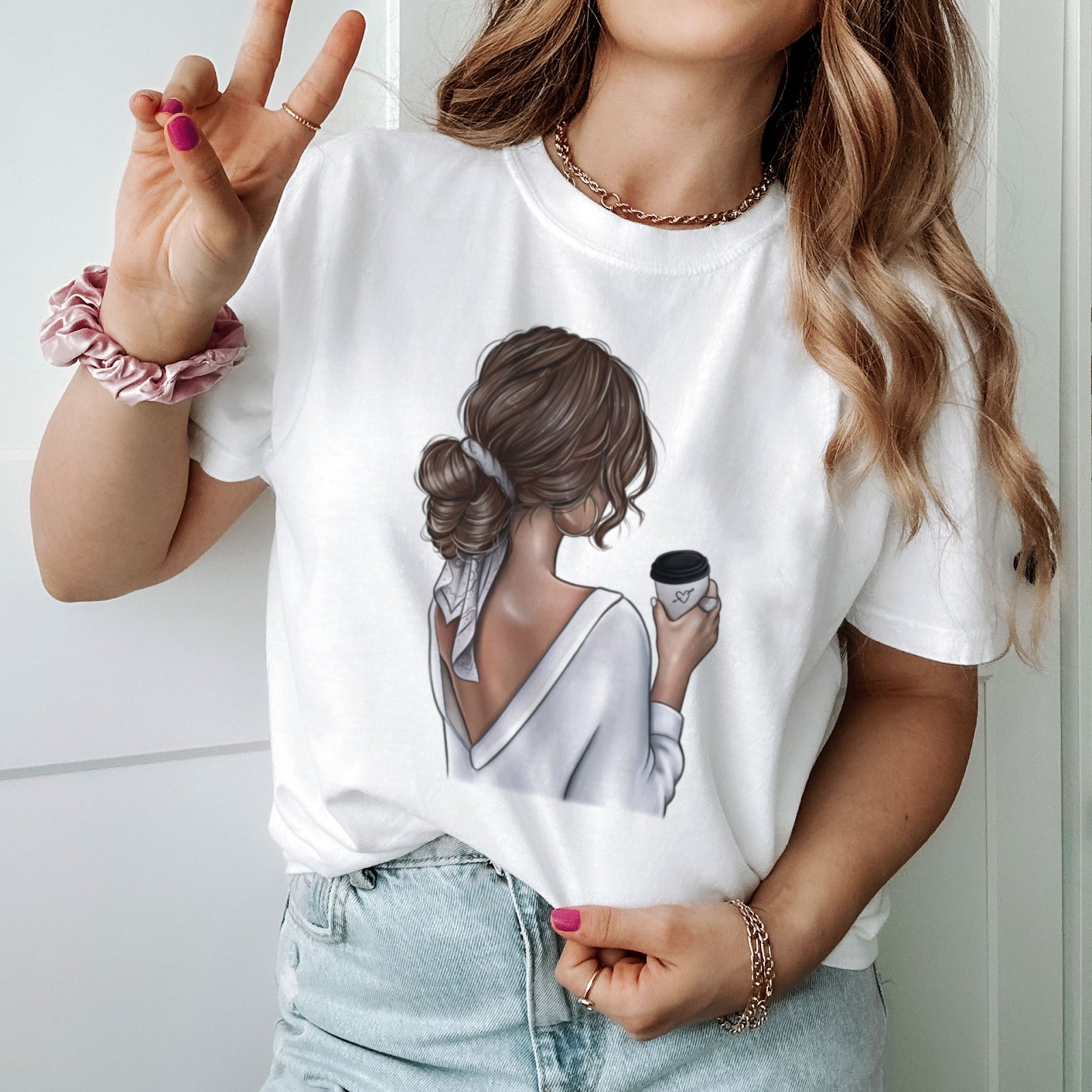Тениска Coffee Girl