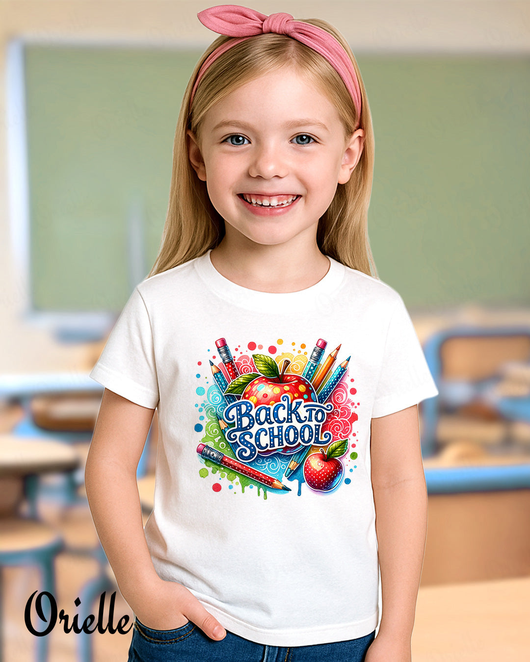 Tricou Copil Colorful School
