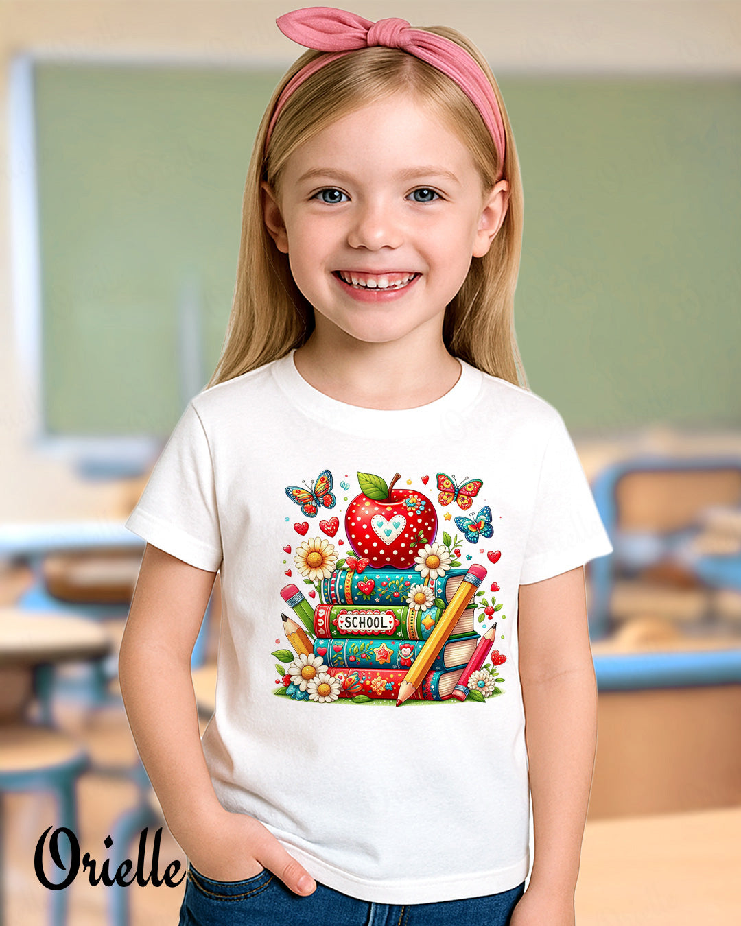 Tricou Copil School Books