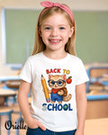 Тениска Дете School Kitty
