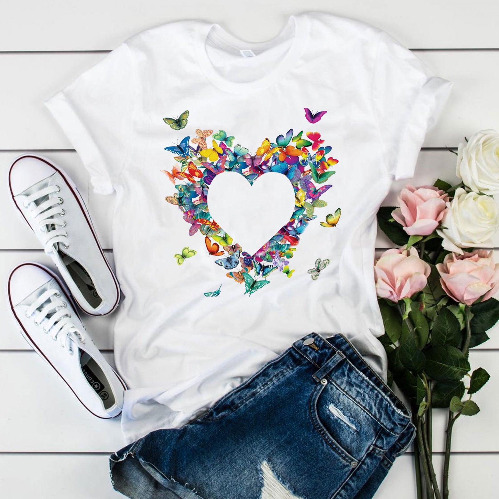 Тениска Flying Heart