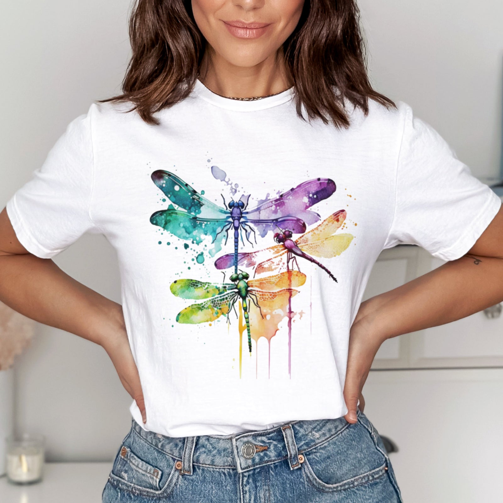 Тениска Dragonfly Colors
