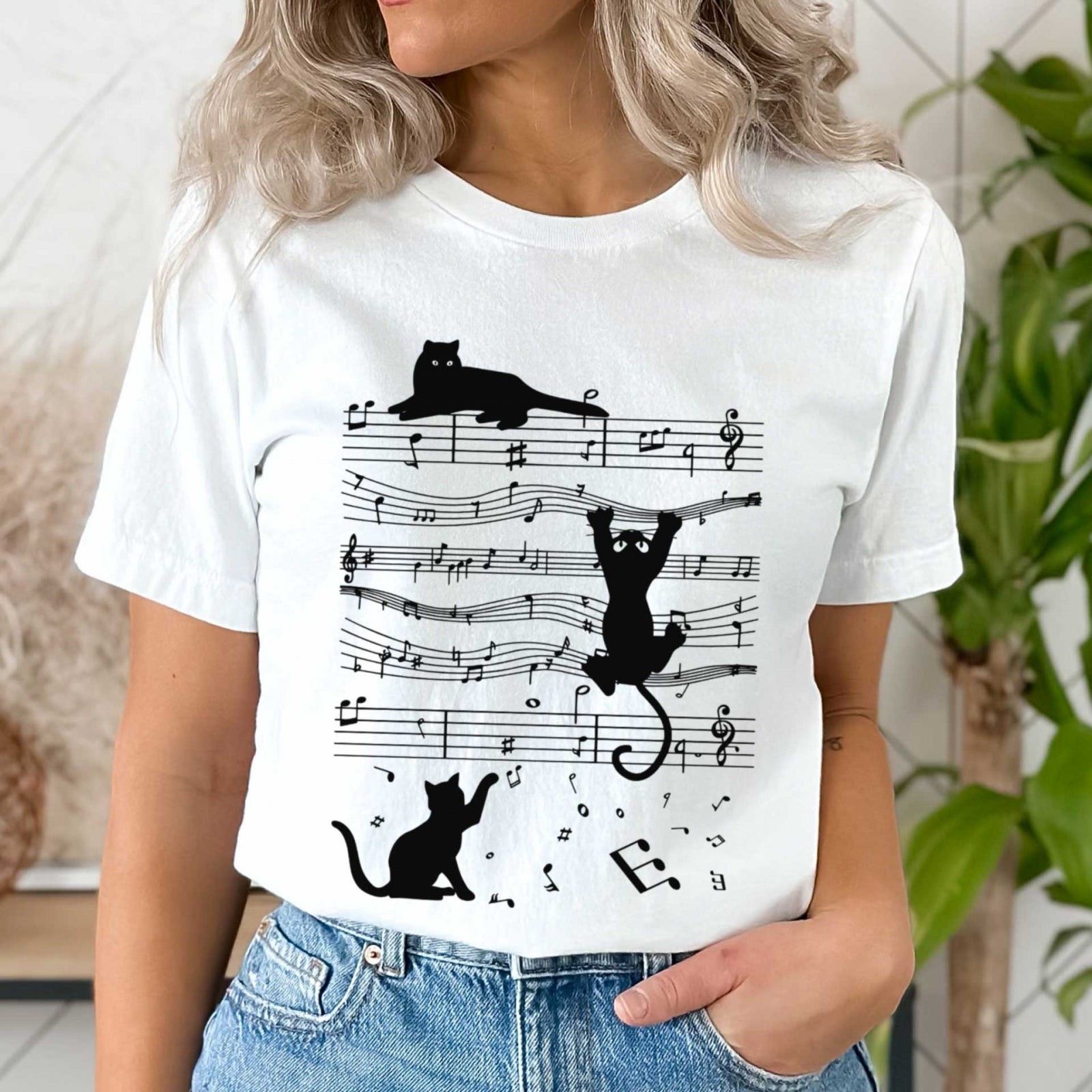 Тениска Music Cat