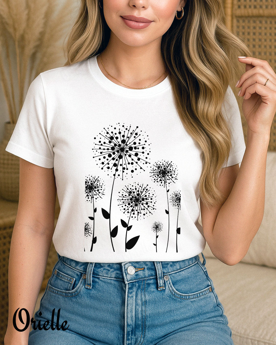 Тениска Fuzzy Flower