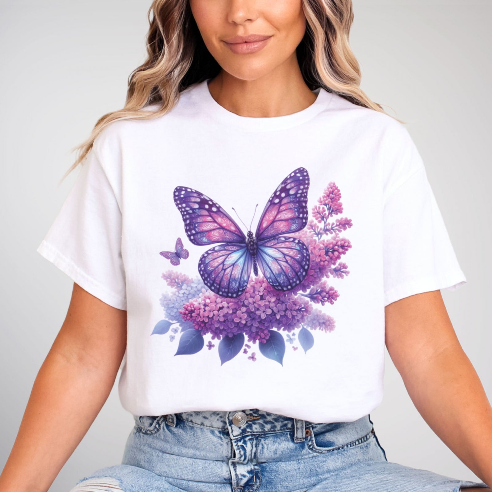Тениска Lilac Wings