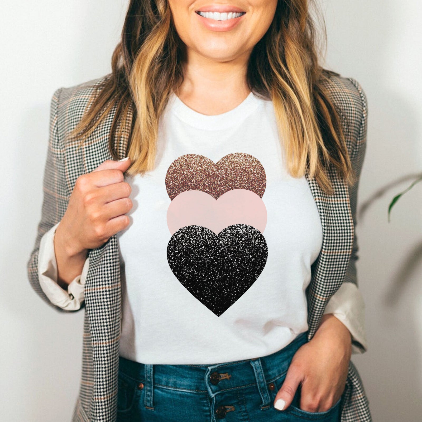 Тениска Three Hearts