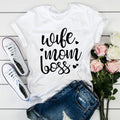 Тениска Wife Mom Boss