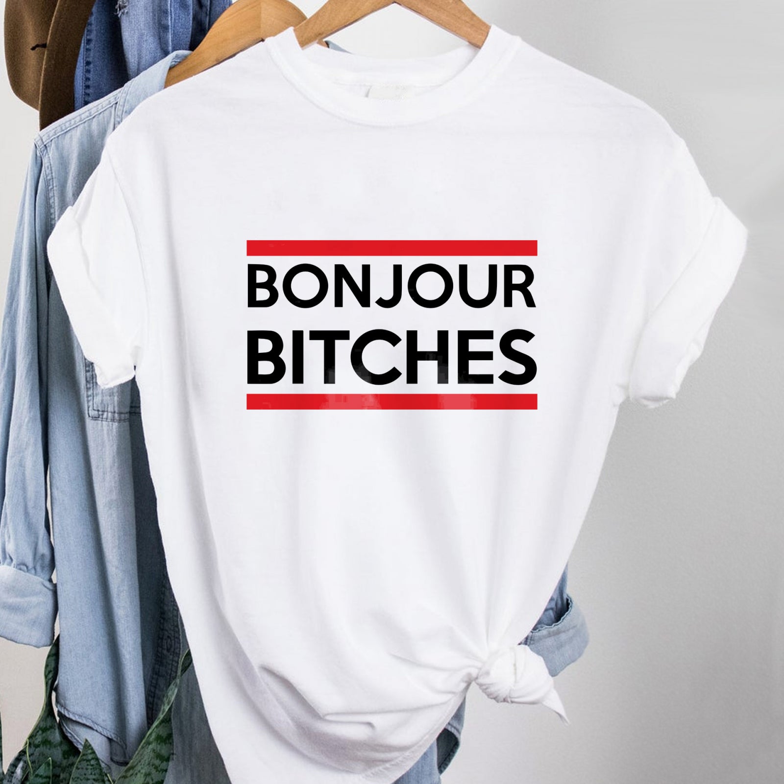 Тениска Bonjour Bitches