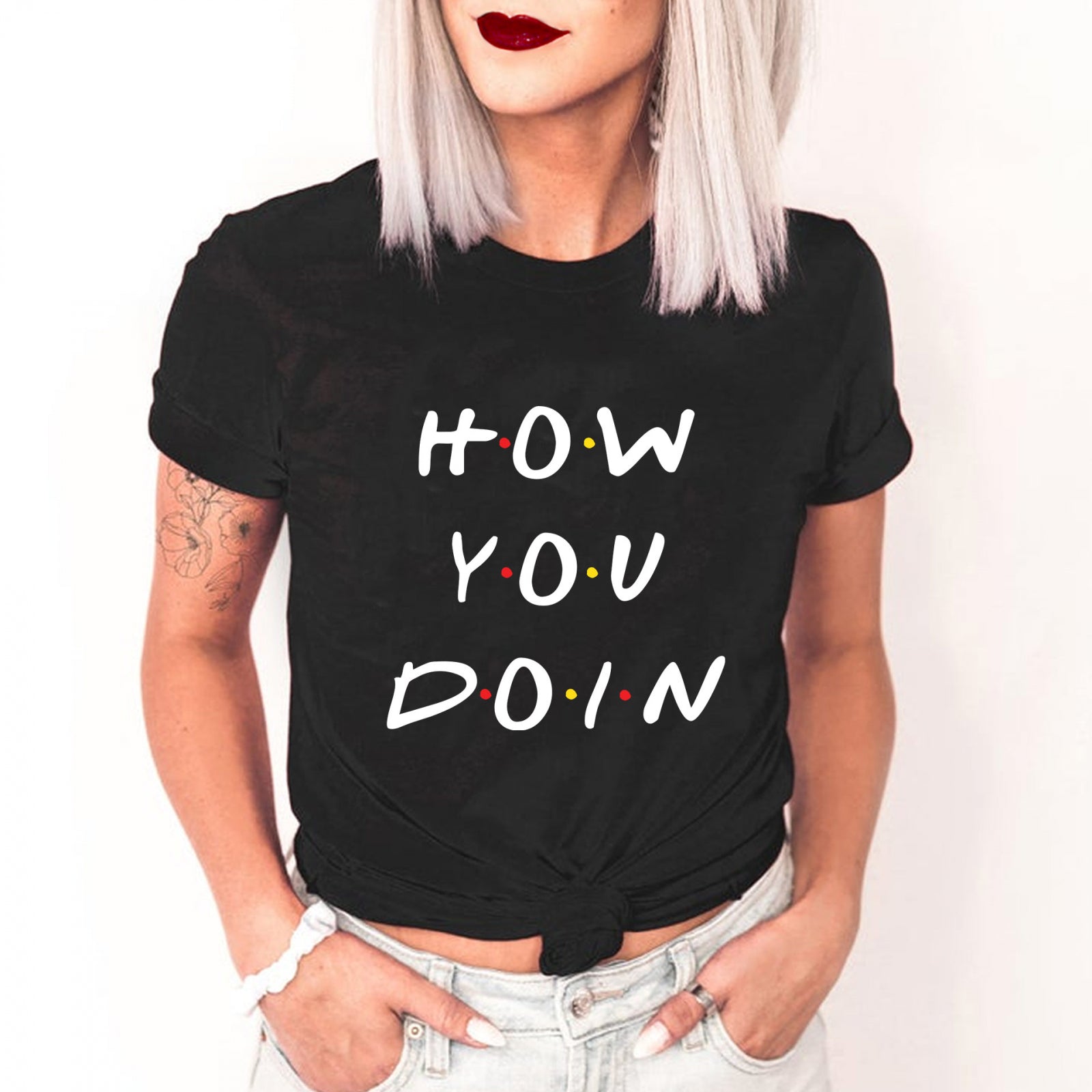 Тениска How you doin