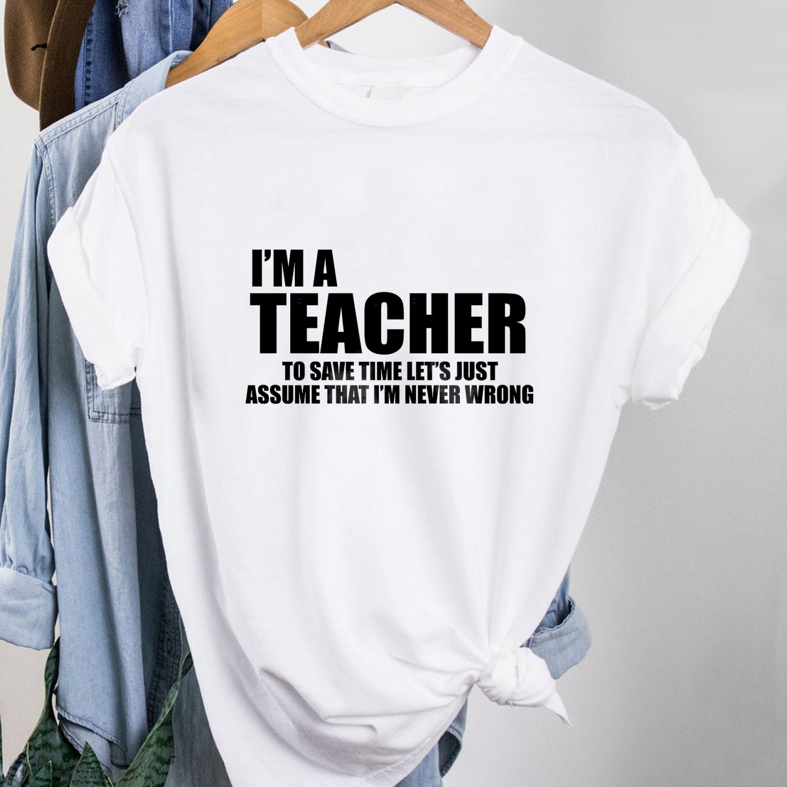 Тениска I'm a teacher