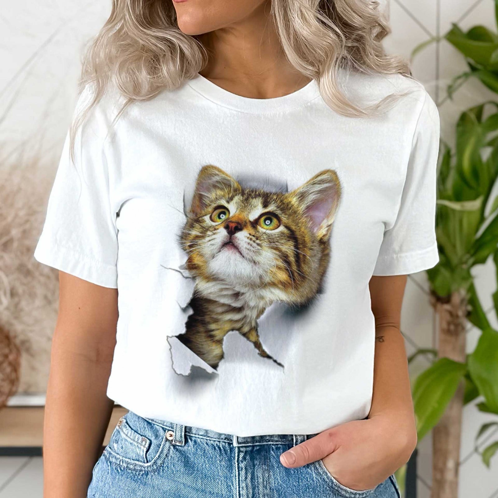 Тениска Hypnotised Cat