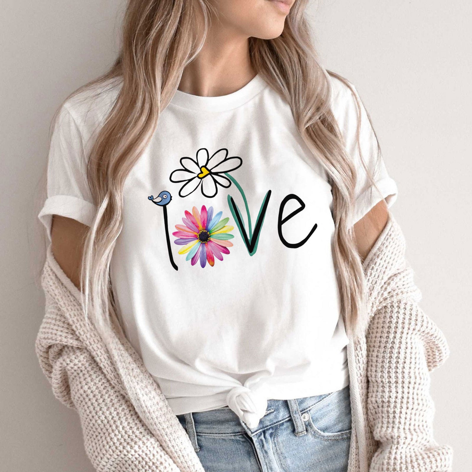 Тениска Love Flowers