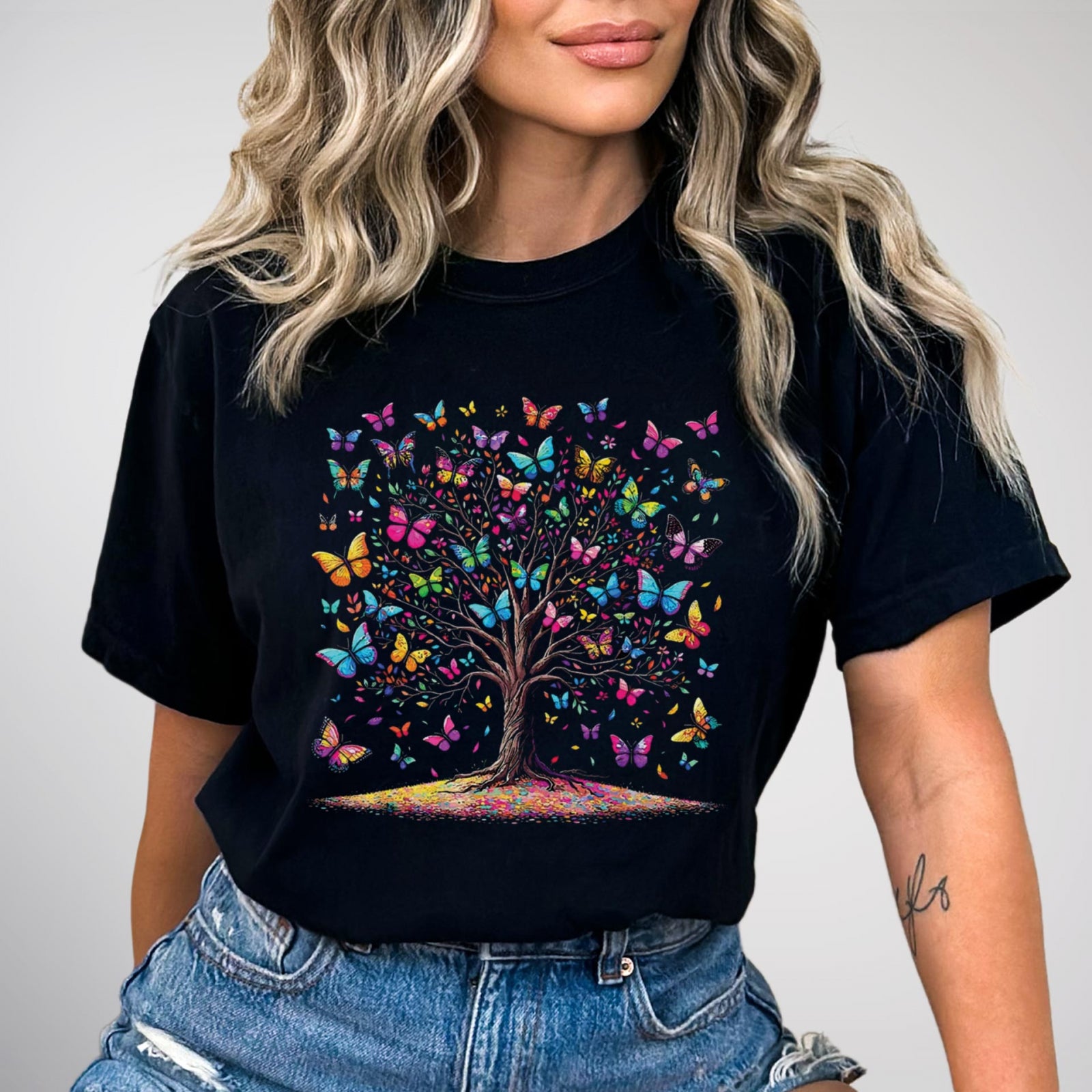 Тениска Vibrant Tree