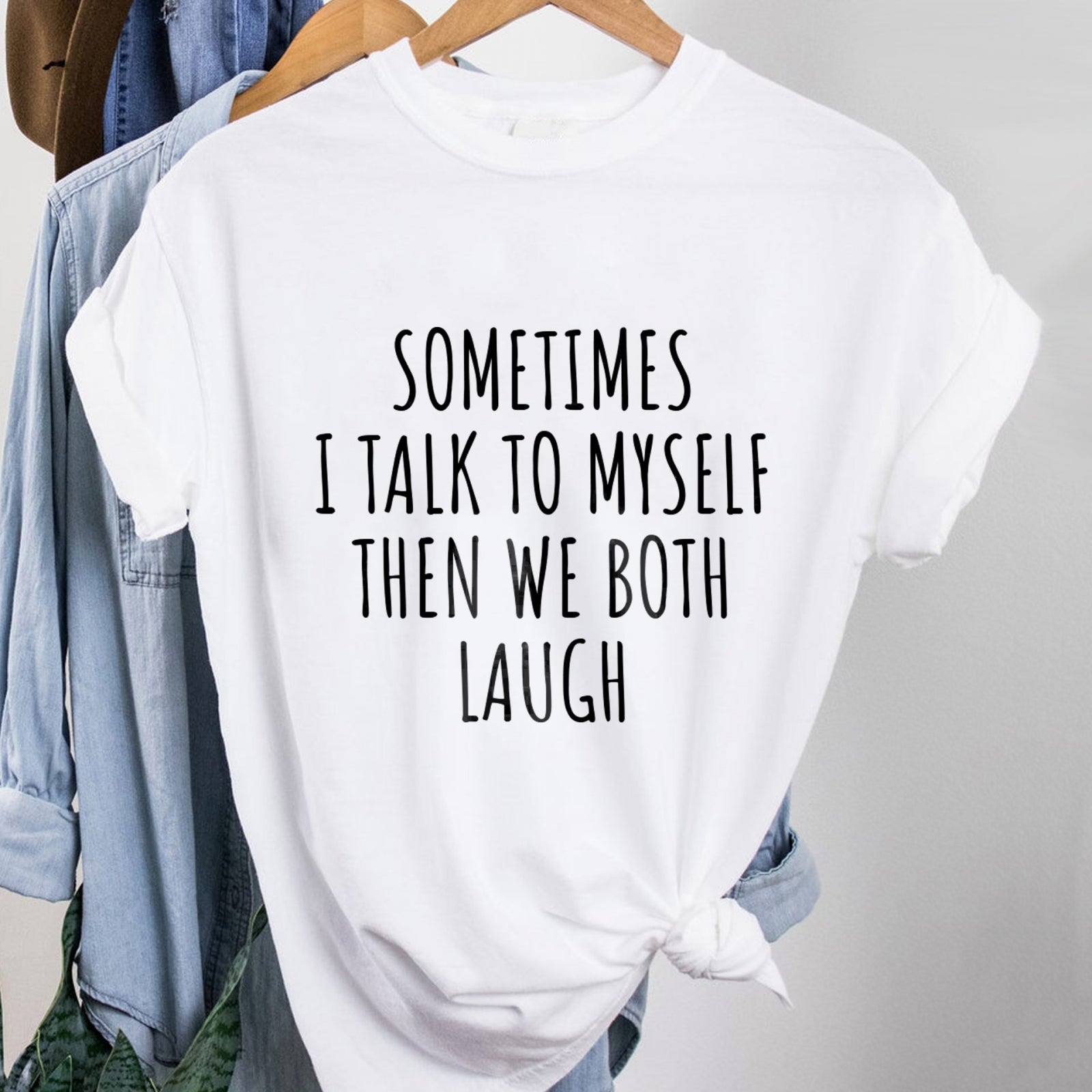 Тениска Sometimes i talk