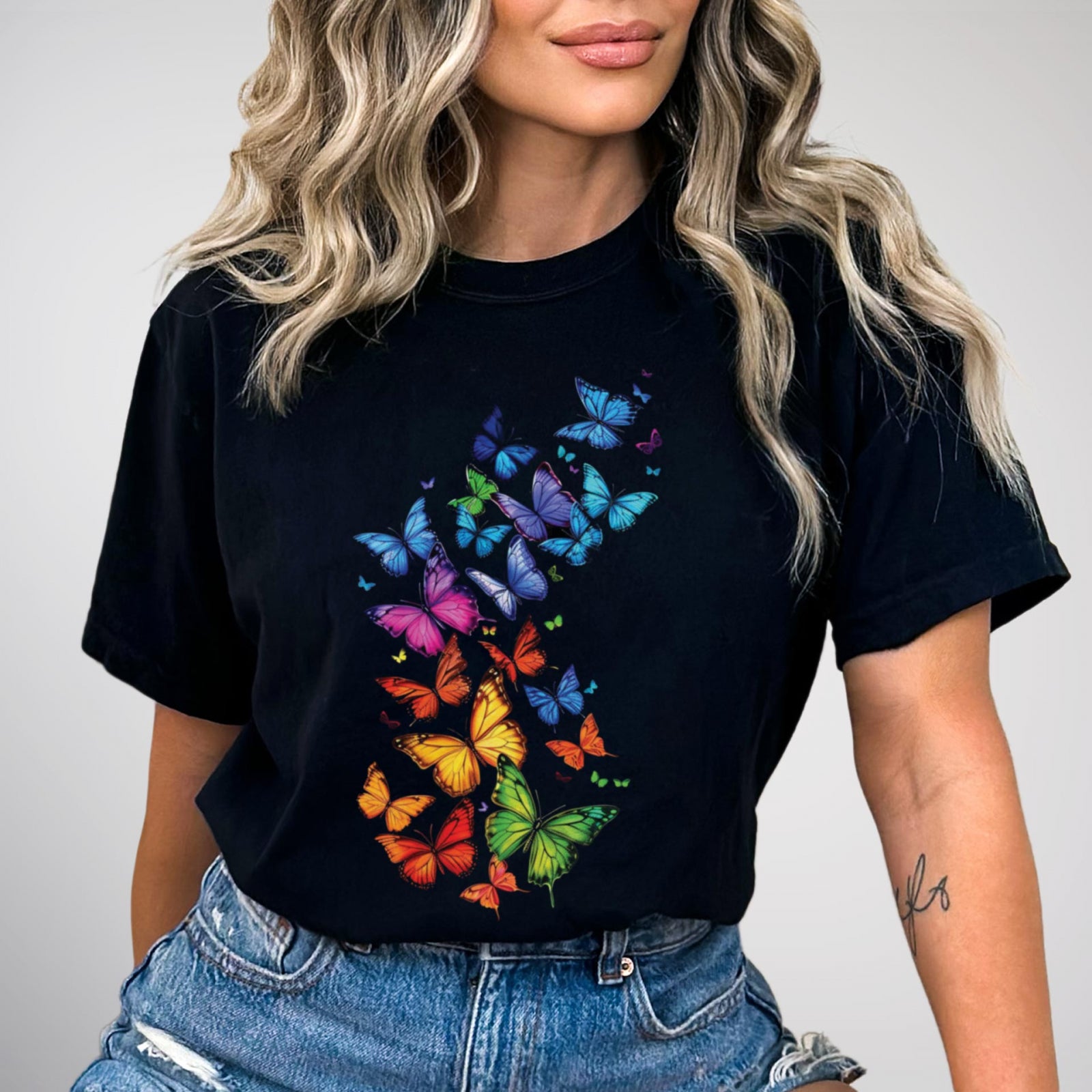 Тениска Colorful Swarm