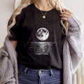 Тениска черна Sea Moon