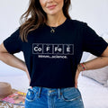Тениска черна Coffee Science