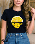 Тениска черна Lemon SunКомплект