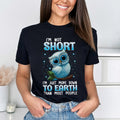 Тениска черна Short Owl