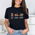 Тениска черна Sleepy Sloth
