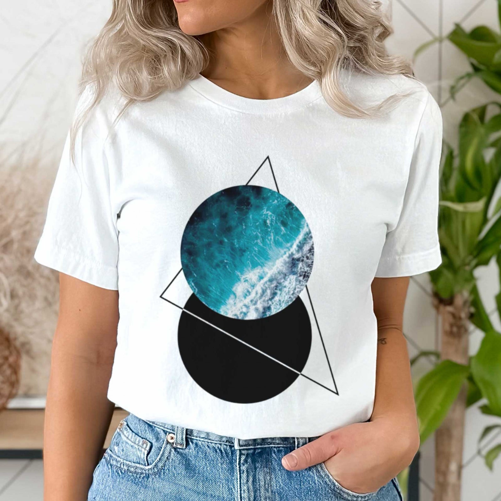 Тениска Ocean Geometry